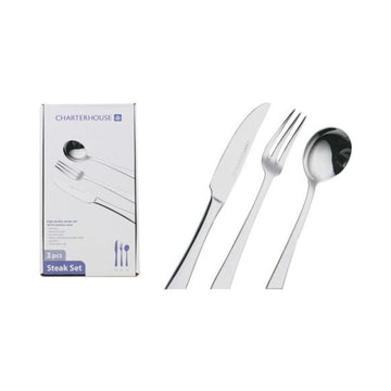 Charterhouse Steak Cutlery 3 piece set